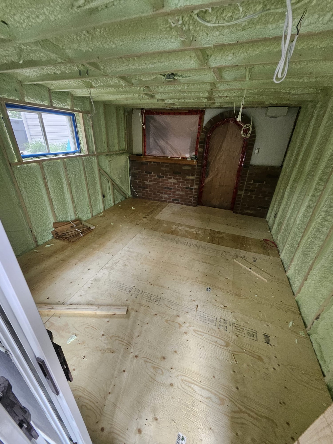 Basement before