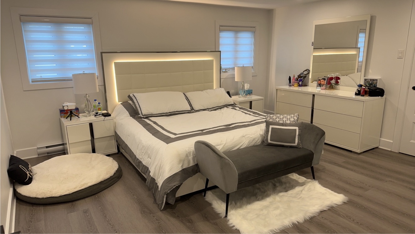 Bedroom after