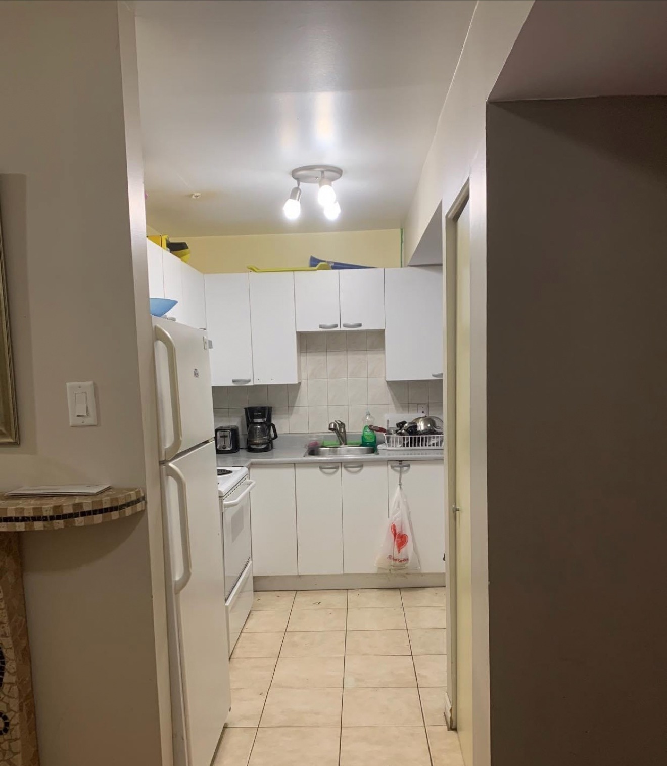 Kitchen before
