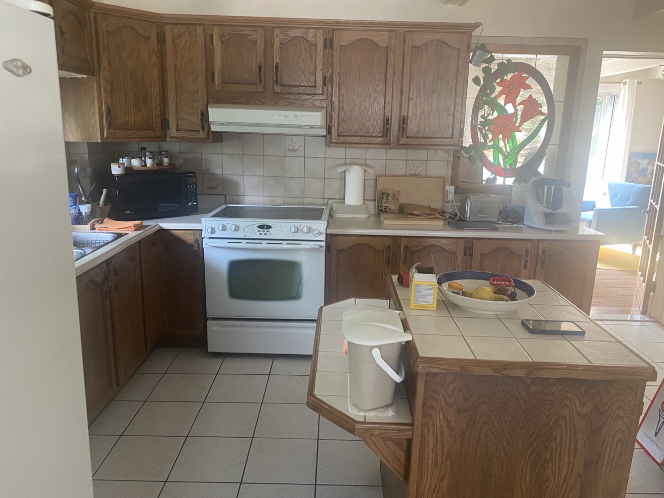 Kitchen before