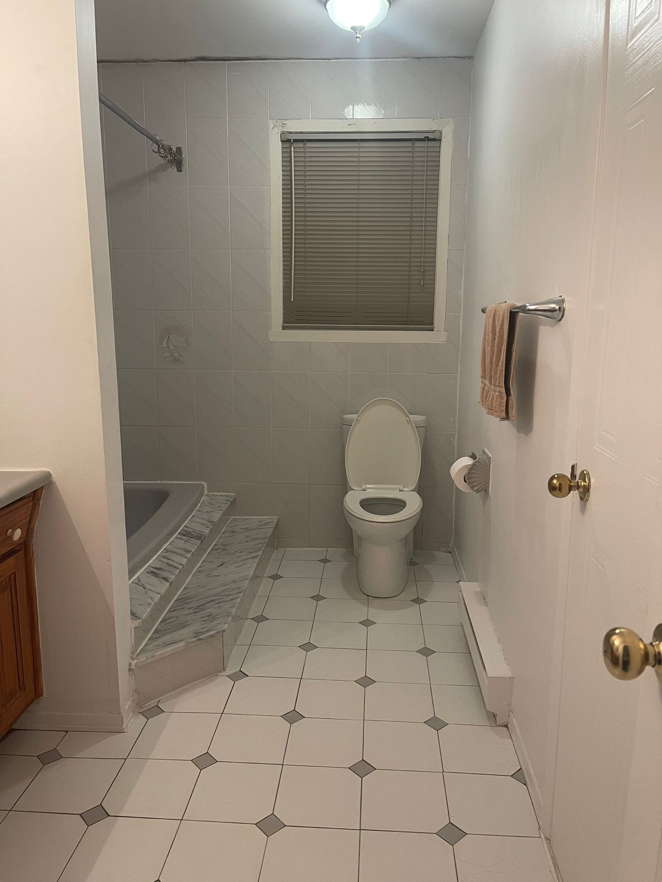 Bathroom before