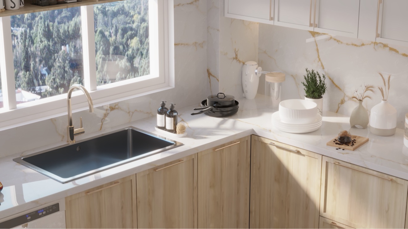 Sink corner design vision